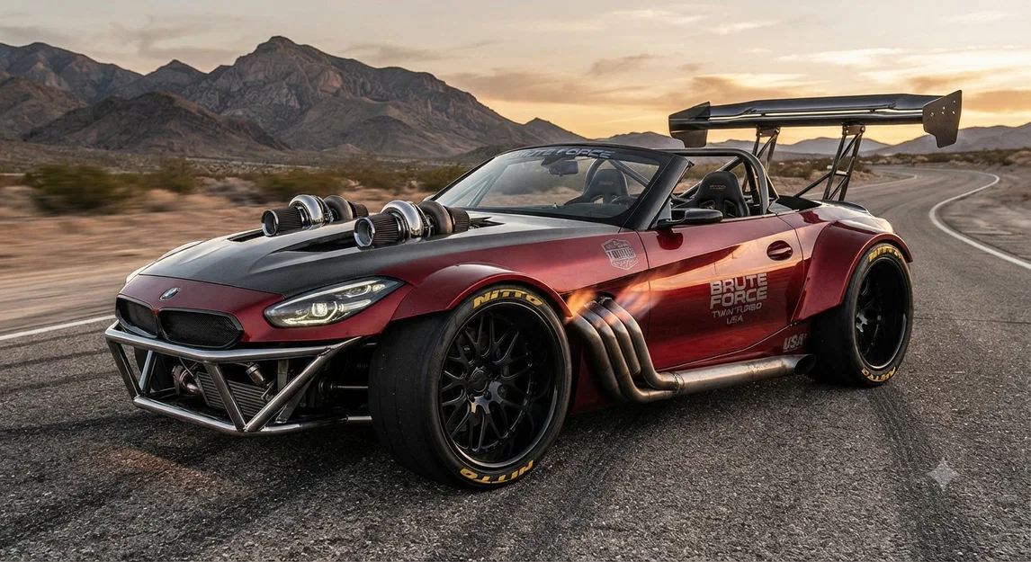 Mô hình xe đua Roadster American Style Racing in 3D chất lượng cao - Image 1