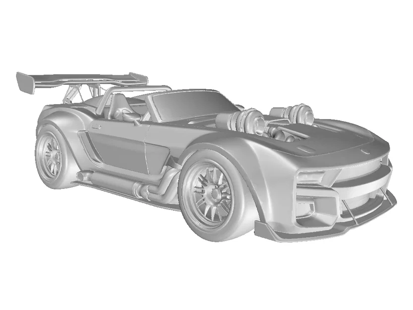 Mô hình xe đua Roadster American Style Racing cực ngầu cho in 3D - Image 2