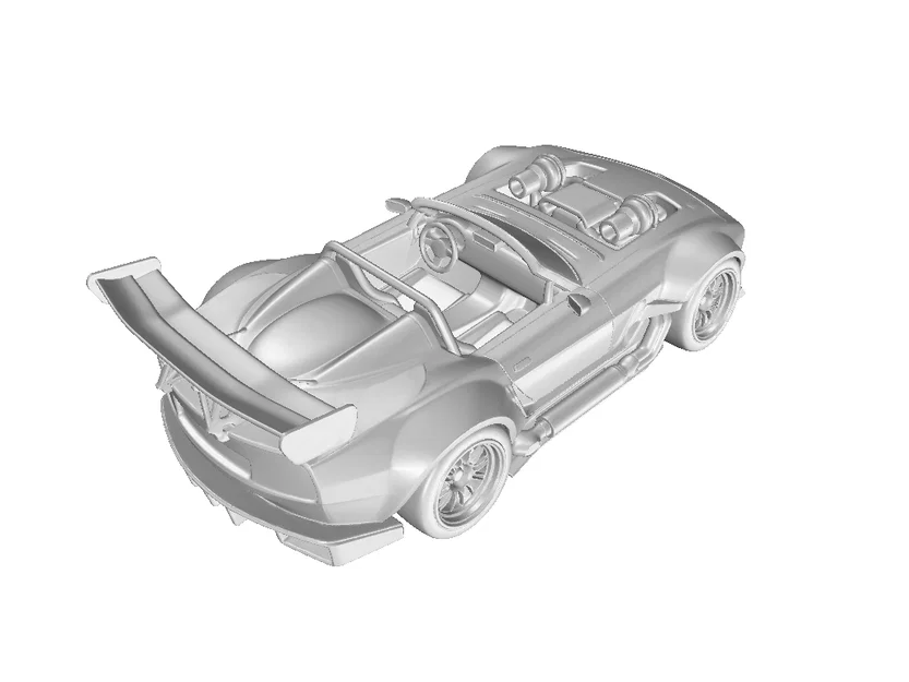 Mô hình xe đua Roadster American Style Racing cực ngầu cho in 3D - Image 3