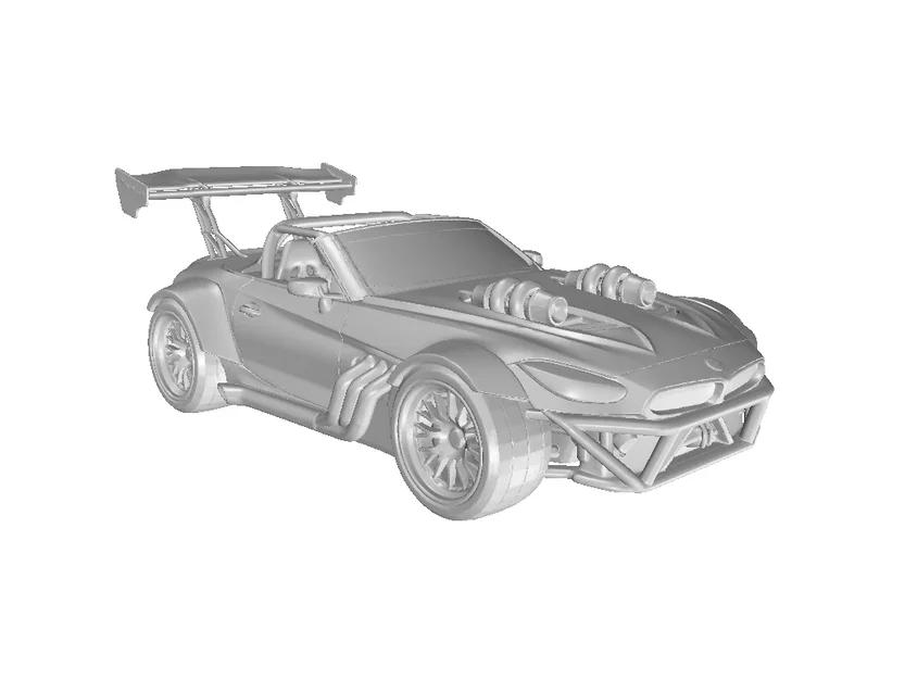 Mô hình xe đua Roadster American Style Racing in 3D chất lượng cao - Image 2