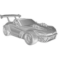 Mô hình xe đua Roadster American Style Racing in 3D chất lượng cao - Thumbnail 2