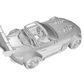 Mô hình xe đua Roadster American Style Racing in 3D chất lượng cao - Thumbnail 3