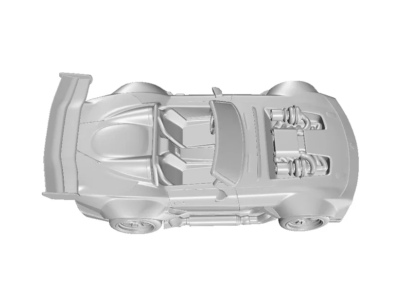 Mô hình xe đua Roadster American Style Racing cực ngầu cho in 3D - Image 4