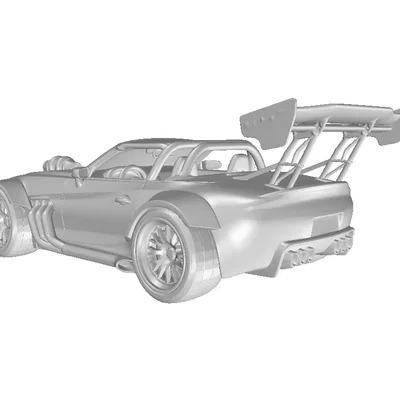 Mô hình xe đua Roadster American Style Racing in 3D chất lượng cao