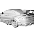 Mô hình xe Mercedes Classe S Coupé C217 Racing Widebody (In 3D) - Thumbnail 4