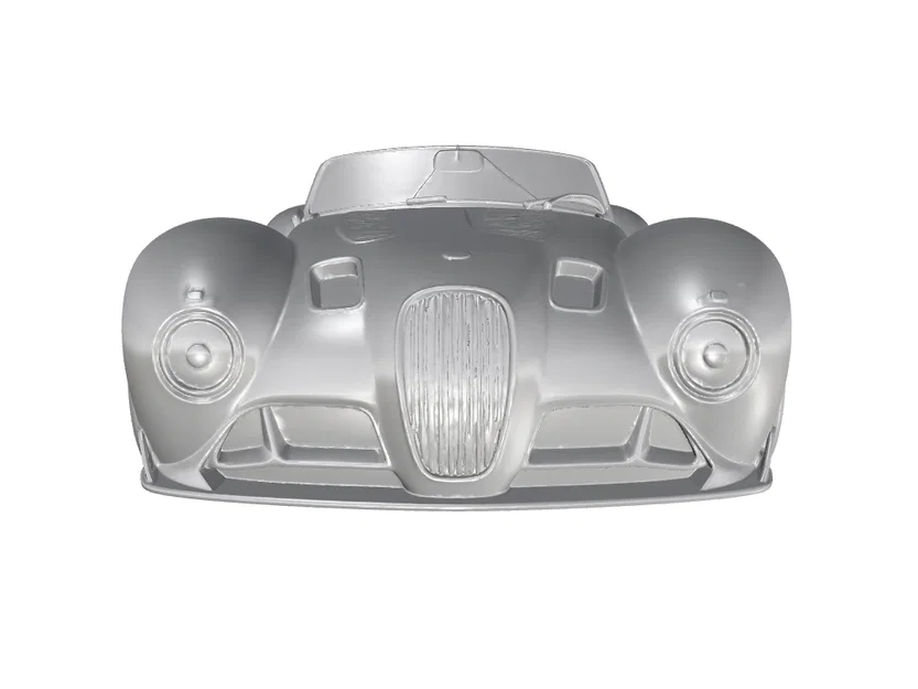 Mô hình xe đua Jaguar XK 120 độ phong cách Racing in 3D - Image 2