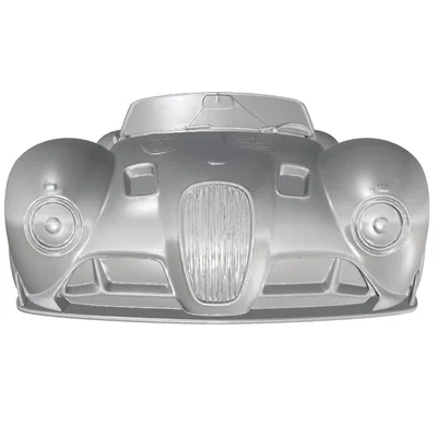 Mô hình xe đua Jaguar XK 120 độ phong cách Racing in 3D