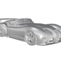 Mô hình xe đua Jaguar XK 120 độ phong cách Racing in 3D - Thumbnail 3