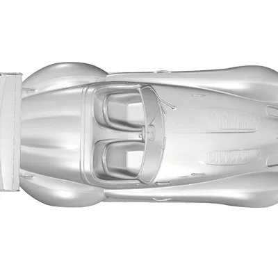 Mô hình xe đua Jaguar XK 120 độ phong cách Racing in 3D