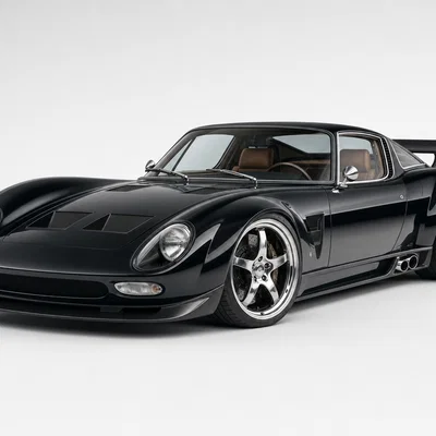 Mô hình in 3D xe Lamborghini 350 GT Racing cổ điển