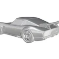 Mô hình in 3D xe Lamborghini 350 GT Racing cổ điển - Thumbnail 3