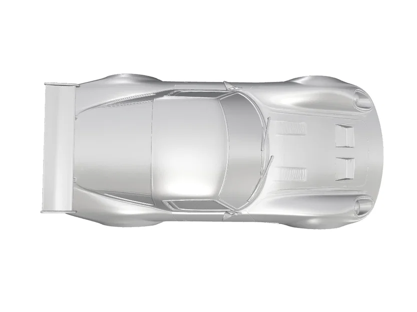 Mô hình in 3D xe Lamborghini 350 GT Racing cổ điển - Image 4