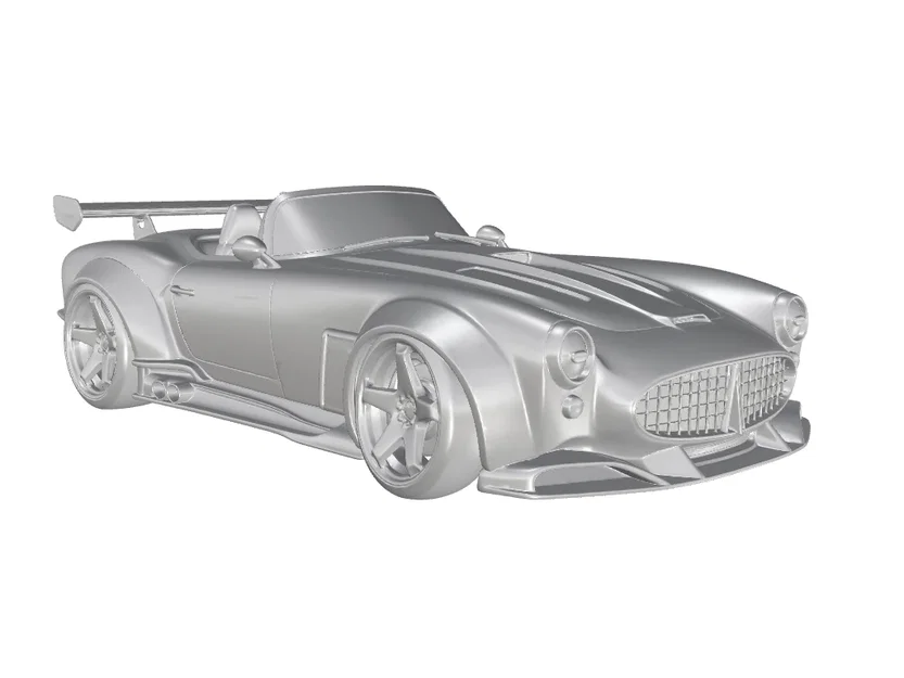 Mô hình xe đua Lancia Aurelia B24 Spider 1954-1958 in 3D độc đáo - Image 2