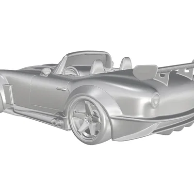 Mô hình xe đua Lancia Aurelia B24 Spider 1954-1958 in 3D độc đáo