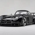 Mô hình 3D xe đua Mercedes Benz 300 SLR Uhlenhaut Coupe 1955 đẹp - Thumbnail 1