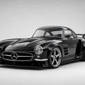 Mô hình 3D Mercedes-Benz 300 SL Gullwing W198 Racing siêu đẹp - Thumbnail 1