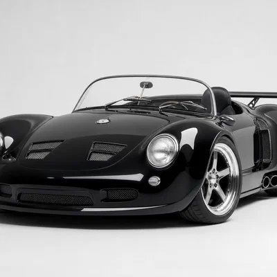 Mô hình 3D Porsche 550 Spyder 1953-1956 Racing Car chi tiết