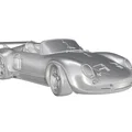 Mô hình 3D Porsche 550 Spyder 1953-1956 Racing Car chi tiết - Thumbnail 2
