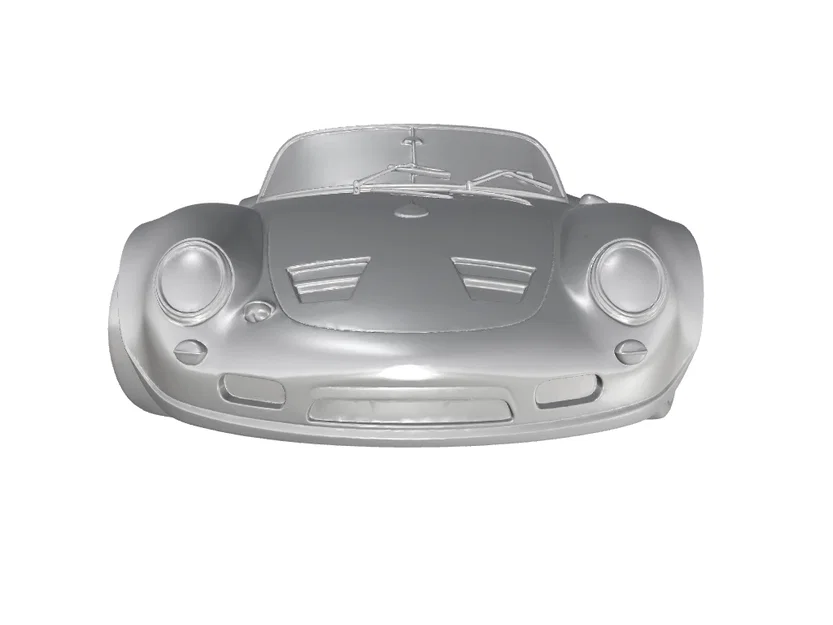 Mô hình 3D Porsche 550 Spyder 1953-1956 Racing Car chi tiết - Image 4