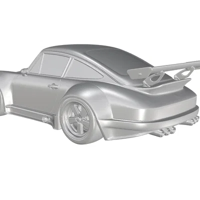 Mô hình in 3D Porsche 911 901 Coupe phiên bản đua cổ điển