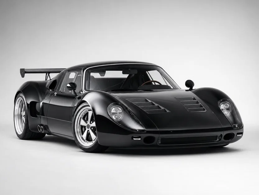 Mô hình 3D xe đua cổ điển Porsche 904 Carrera GTS 1964-1965 - Image 1