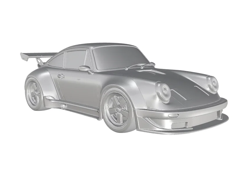 Mô hình in 3D Porsche 911 901 Coupe phiên bản đua cổ điển - Image 4