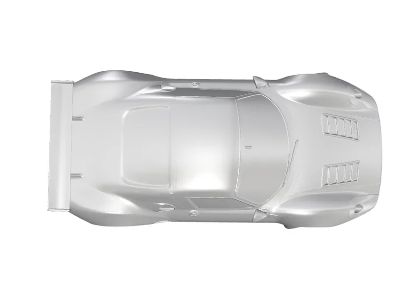 Mô hình 3D xe đua cổ điển Porsche 904 Carrera GTS 1964-1965 - Image 3