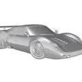 Mô hình 3D xe đua cổ điển Porsche 904 Carrera GTS 1964-1965 - Thumbnail 4