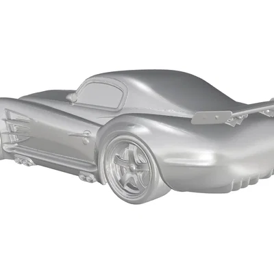 Mô hình in 3D xe đua cổ điển Talbot Lago T26 Grand Sport 1948-1952