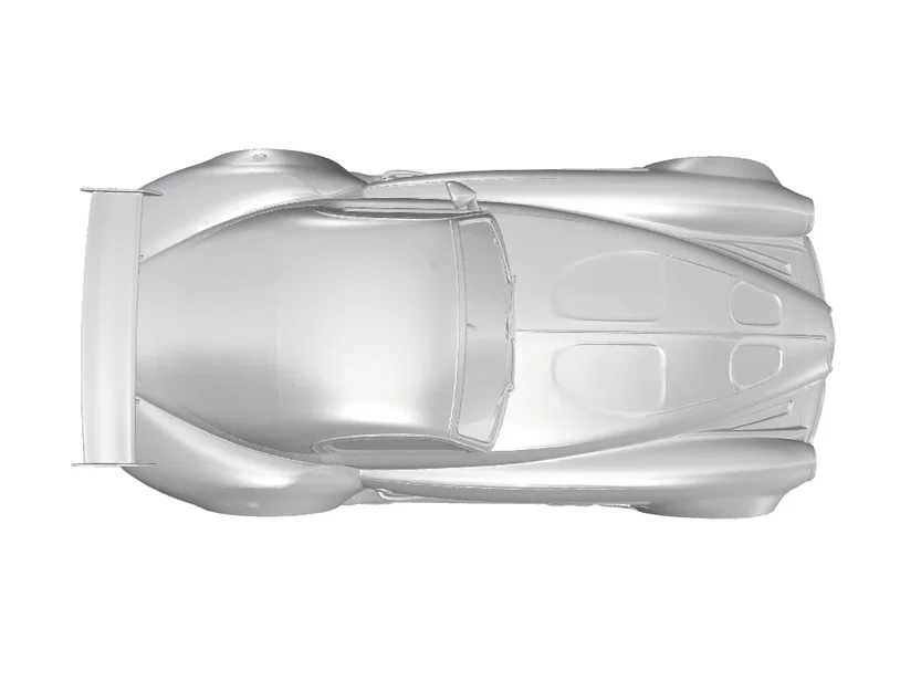 Mô hình in 3D xe đua cổ điển Talbot Lago T26 Grand Sport 1948-1952 - Image 3