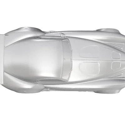 Mô hình in 3D xe đua cổ điển Talbot Lago T26 Grand Sport 1948-1952
