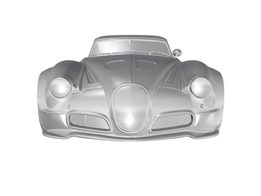 Mô hình in 3D xe đua cổ điển Talbot Lago T26 Grand Sport 1948-1952 - Image 4