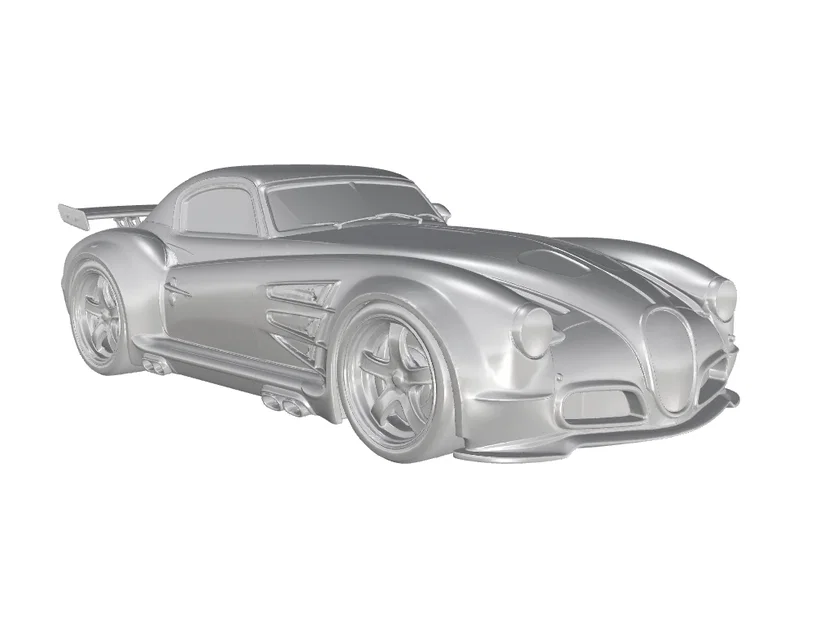 Mô hình in 3D xe đua cổ điển Talbot Lago T26 Grand Sport 1948-1952 - Image 5