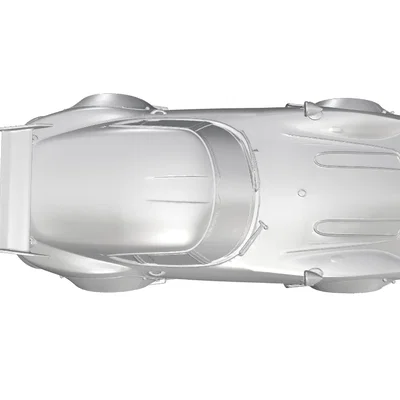 Mô hình xe đua huyền thoại Toyota 2000GT 1967-1970 in 3D