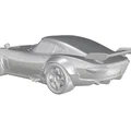 Mô hình xe đua huyền thoại Toyota 2000GT 1967-1970 in 3D - Thumbnail 4