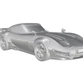 Mô hình xe đua huyền thoại Toyota 2000GT 1967-1970 in 3D - Thumbnail 5