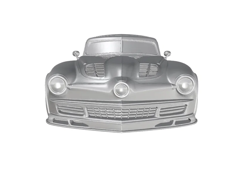 Mô hình xe đua Tucker 48 Torpedo 1948 in 3D độc đáo - Image 2