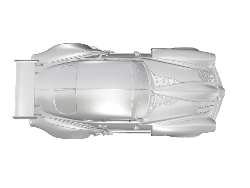 Mô hình xe đua Tucker 48 Torpedo 1948 in 3D độc đáo - Image 3