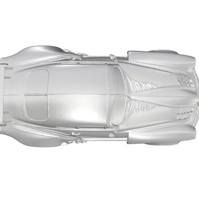 Mô hình xe đua Tucker 48 Torpedo 1948 in 3D độc đáo