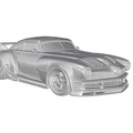 Mô hình xe đua Tucker 48 Torpedo 1948 in 3D độc đáo - Thumbnail 4