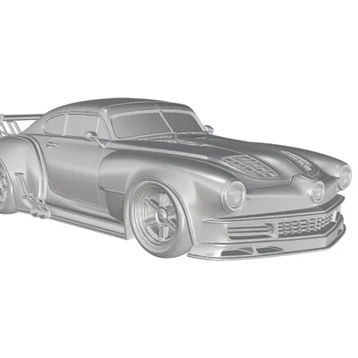 Mô hình xe đua Tucker 48 Torpedo 1948 in 3D độc đáo