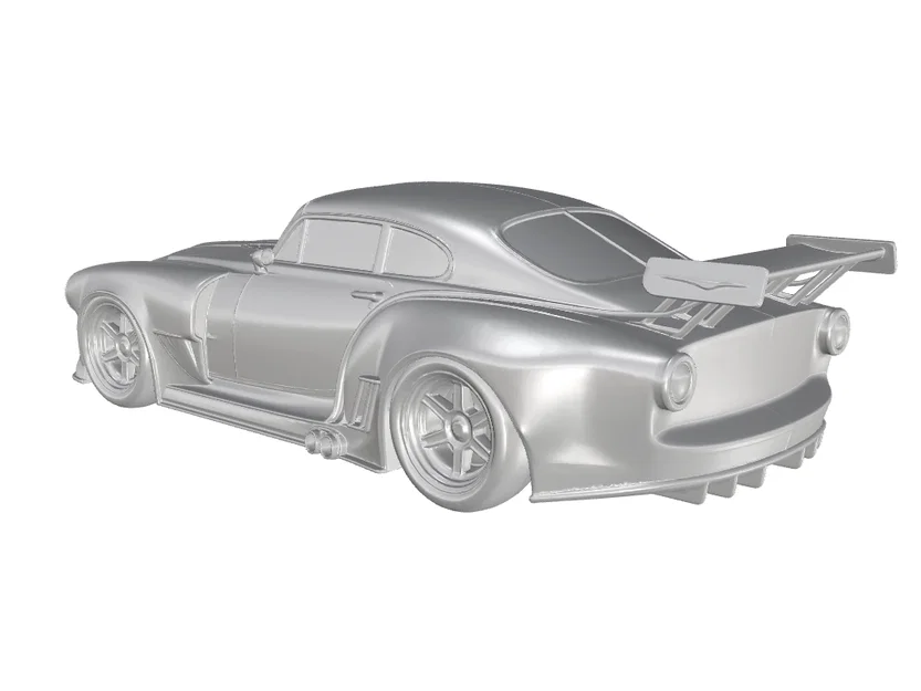 Mô hình xe đua Tucker 48 Torpedo 1948 in 3D độc đáo - Image 5