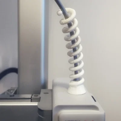 Thanh dẫn hướng cáp lò xo TPU cho máy in 3D Anycubic Kobra X