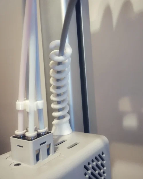 Thanh dẫn hướng cáp lò xo TPU cho máy in 3D Anycubic Kobra X - Image 2