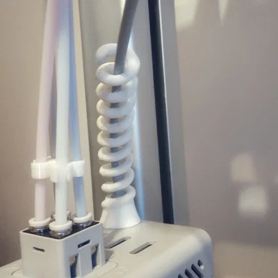 Thanh dẫn hướng cáp lò xo TPU cho máy in 3D Anycubic Kobra X
