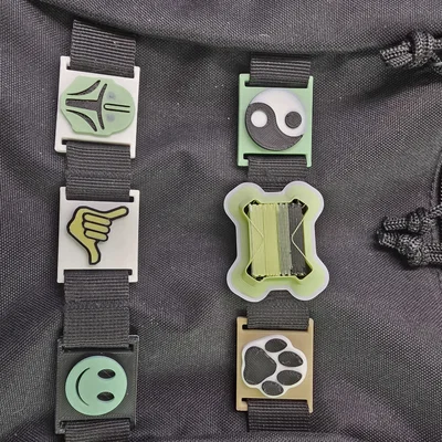 MOLLE loop hình bàn tay Shaka kiểu Hawaii