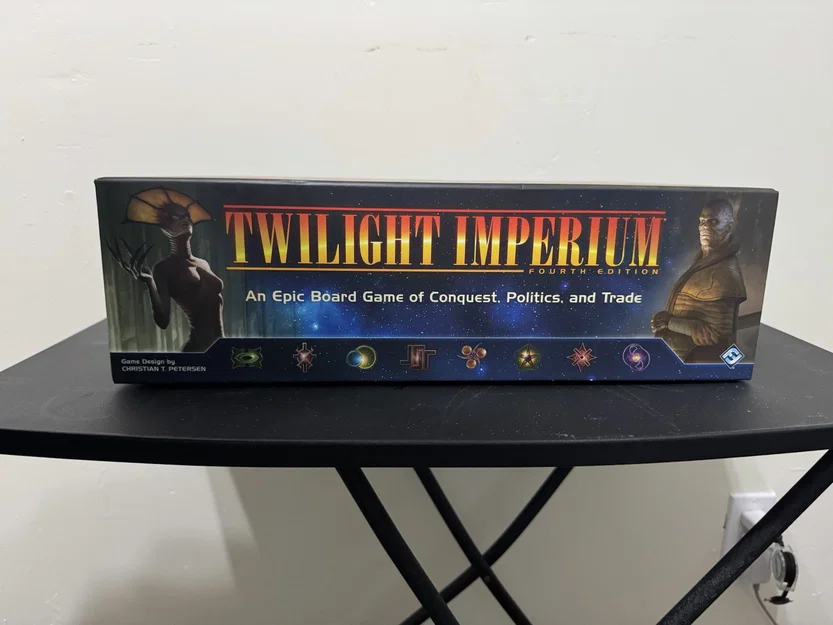 Bộ organizer Twilight Imperium 4e + PoK + TE cho bài có bọc sleeve (Không cộm nắp) - Image 22