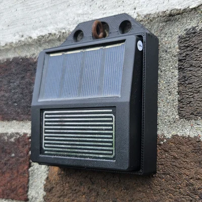 Giá đỡ cảm biến mưa Zigbee có sạc năng lượng mặt trời