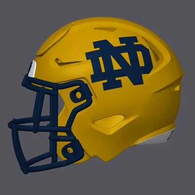 Mũ bảo hiểm bóng bầu dục Notre Dame