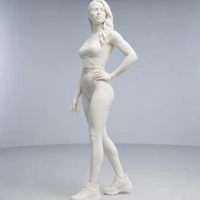 Mô hình tượng nữ điêu khắc nghệ thuật cho in 3D - Woman Statue